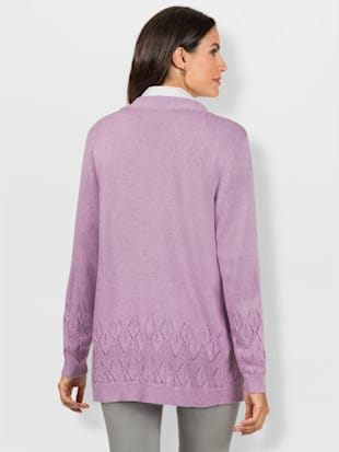 Veste en tricot 55% coton