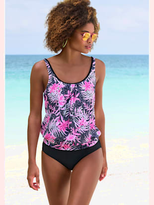 Tankini ample « imprimé, effet de couleur différent pour chaque pièce » (Image 1)