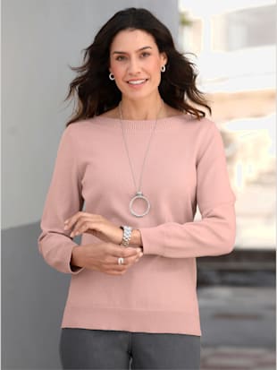 Pull tricot fin