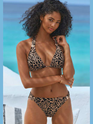 Bikini triangle imprimé animal tendance (Image 1)