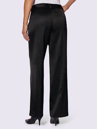 Pantalon plissé 64% viscose