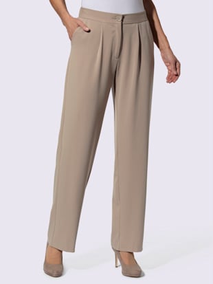 Pantalon ceinture élastique au dos