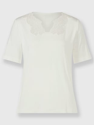 T-shirt en dentelle viscose