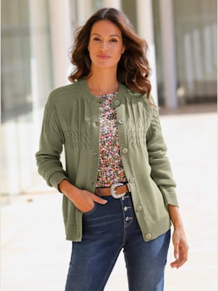 Veste en tricot 50% coton
