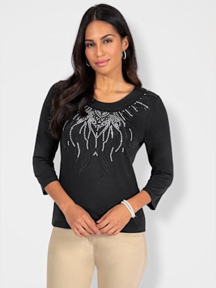 T-shirt à manches 3/4 viscose