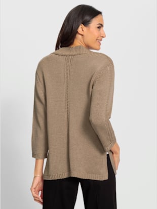 Veste en tricot fil fantaisie facile d'entretien