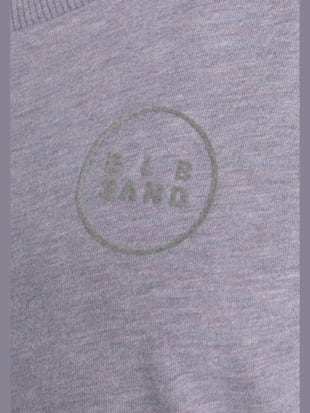 T-shirt encolure ronde avec bords côtes