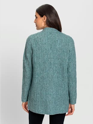 Veste en tricot fil chiné doux (Image 2)