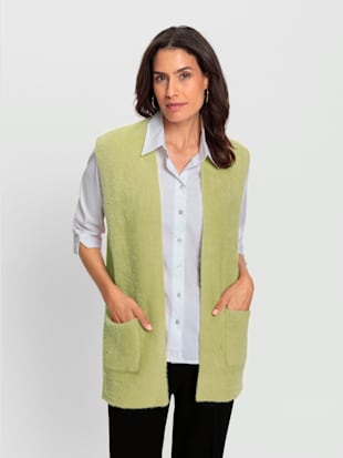 Gilet en tricot moelleux