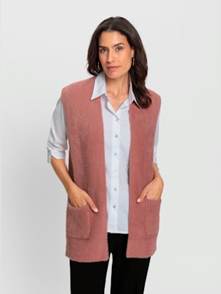 Gilet en tricot moelleux