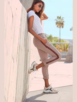 Pantalon molletonné décontracté
