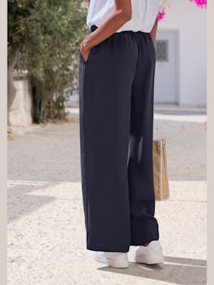 Pantalon tailleur poches fendues pratiques (Image 3)