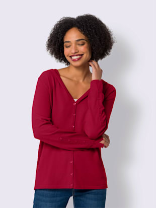 Veste à capuche en tricot capuche tendance (Image 1)