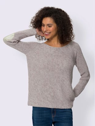 Pull joli motif en tricot