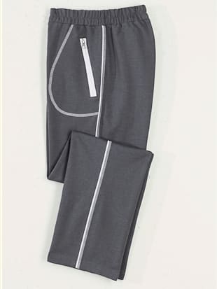 Pantalon de loisirs poches avec fermeture à glissière pratiques