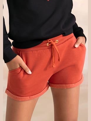 Short en matière sweat pantalon de jogging court