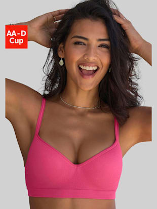 Soutien-gorge push-up féminin à armatures, coupe tendance