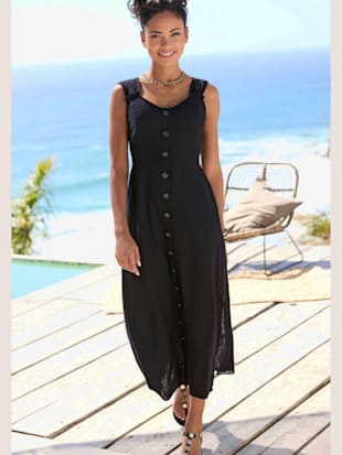 Robe longue robe d'été imprimé avec encolure en v devant