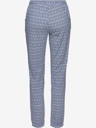 Pantalon de nuit pantalon de pyjama avec imprimé sur toute la surface