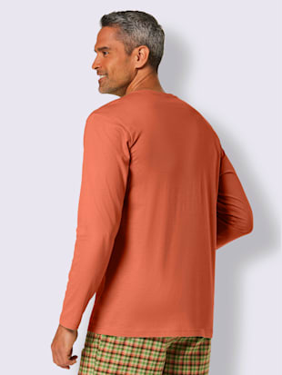 Pyjama-t-shirt jersey fin