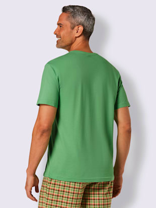 Pyjama-t-shirt jersey fin