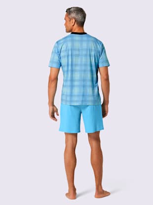 Pyjamas courts jersey fin