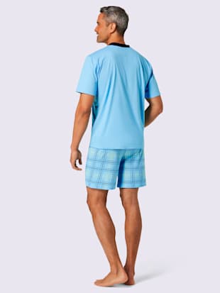 Pyjamas courts jersey fin