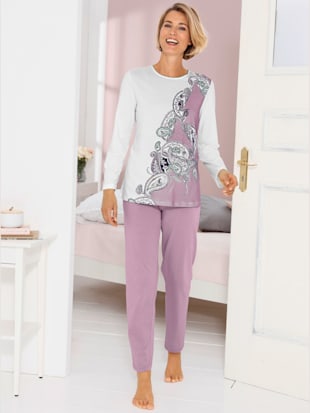 Pyjama jersey fin - rose-écru - 38/40 - WITT