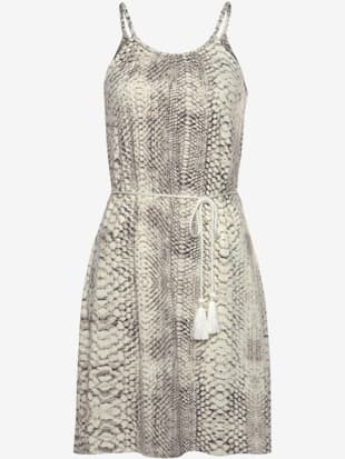 Robe en jersey bretelles tressées