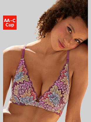 Magnifique soutien-gorge push-up à armatures, coupe high-apex tendance