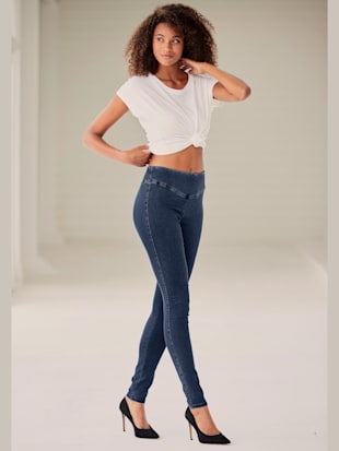 Jegging basique en qualité extensible