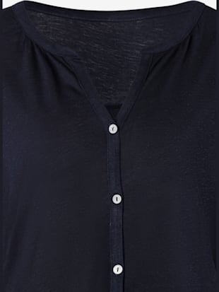 T-shirt à manches 3/4 encolure avec jolies fronces