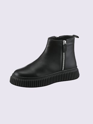 Bottines cuir nappa de vache