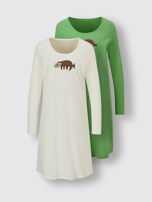 Chemise de nuit jersey fin (Image 7)