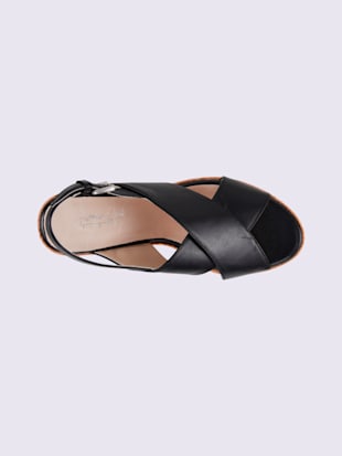 Sandales cuir nappa de vache