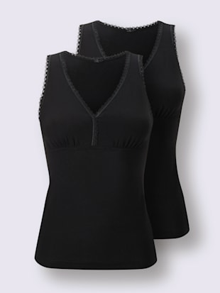 Chemise soutien-gorge sans armatures jersey fin (Image 5)