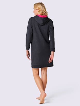 T-shirt long matière sweat (Image 3)