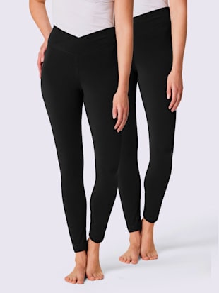 Legging jersey fin