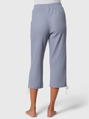 Pantalon structure gaufrée