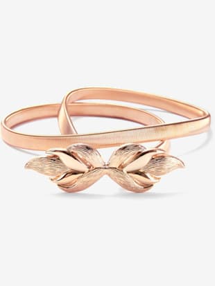 Ceinture élastiqué, coleur couleur or rose - HELLINE