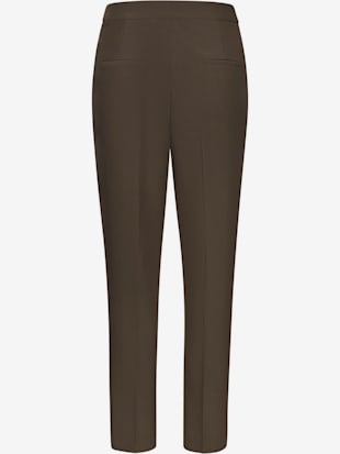 Pantalon tailleur ceinture élégante avec bouton dissimulé