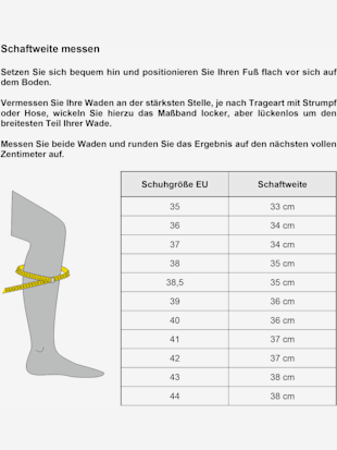 Bottes avec fonction coupe gabor best fitting