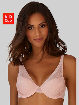 Soutien-gorge à coques féminin avec bonnets préformés sans coutures et armatures