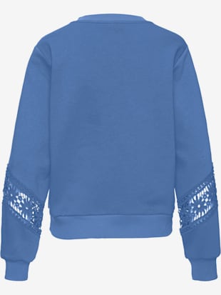 Sweat-shirt encolure en v