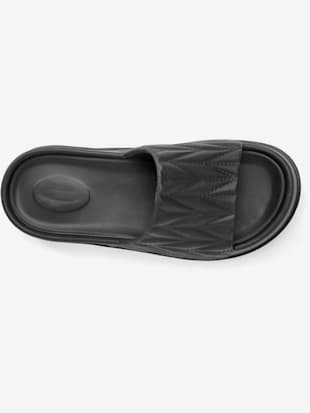 Mules chaussures de bain estivales avec semelle compensée tendance (Image 4)