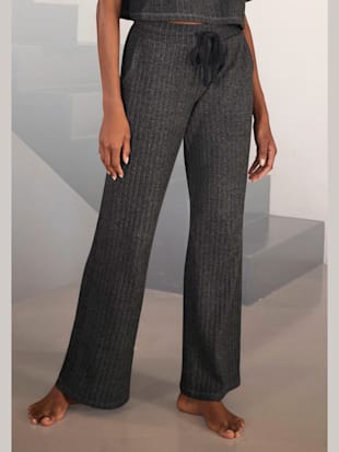 Pantalon d'intérieur pantalon côtelé avec jambes larges