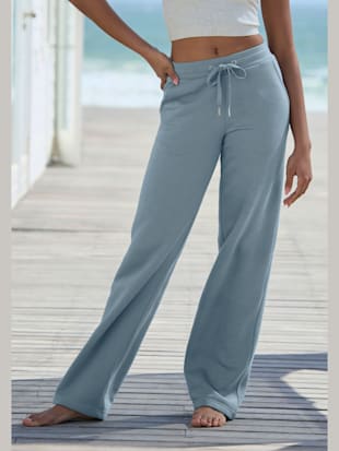 Pantalon détente pantalon molletonné confortable avec jambes larges