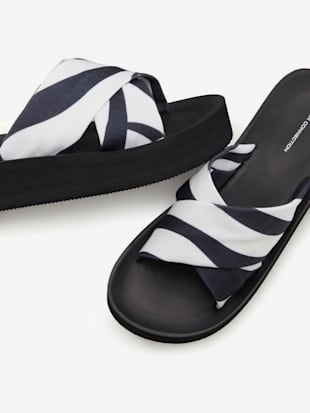 Mules chaussures de bain estivales à l'aspect animal tendance avec semelle imperméable (Image 4)