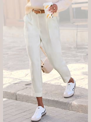 Pantalon 7/8 poches fendues pratiques