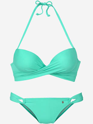 Bikini push-up coloris unis